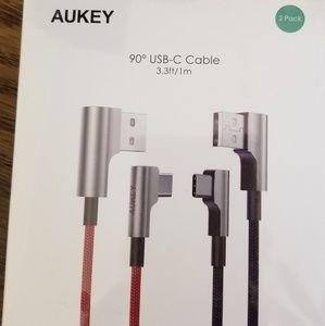 Aukey 90 USB-Cable, 3.3ft/1m (2)